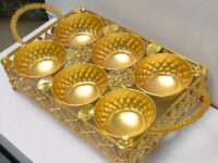 6 Bowl set with Tray