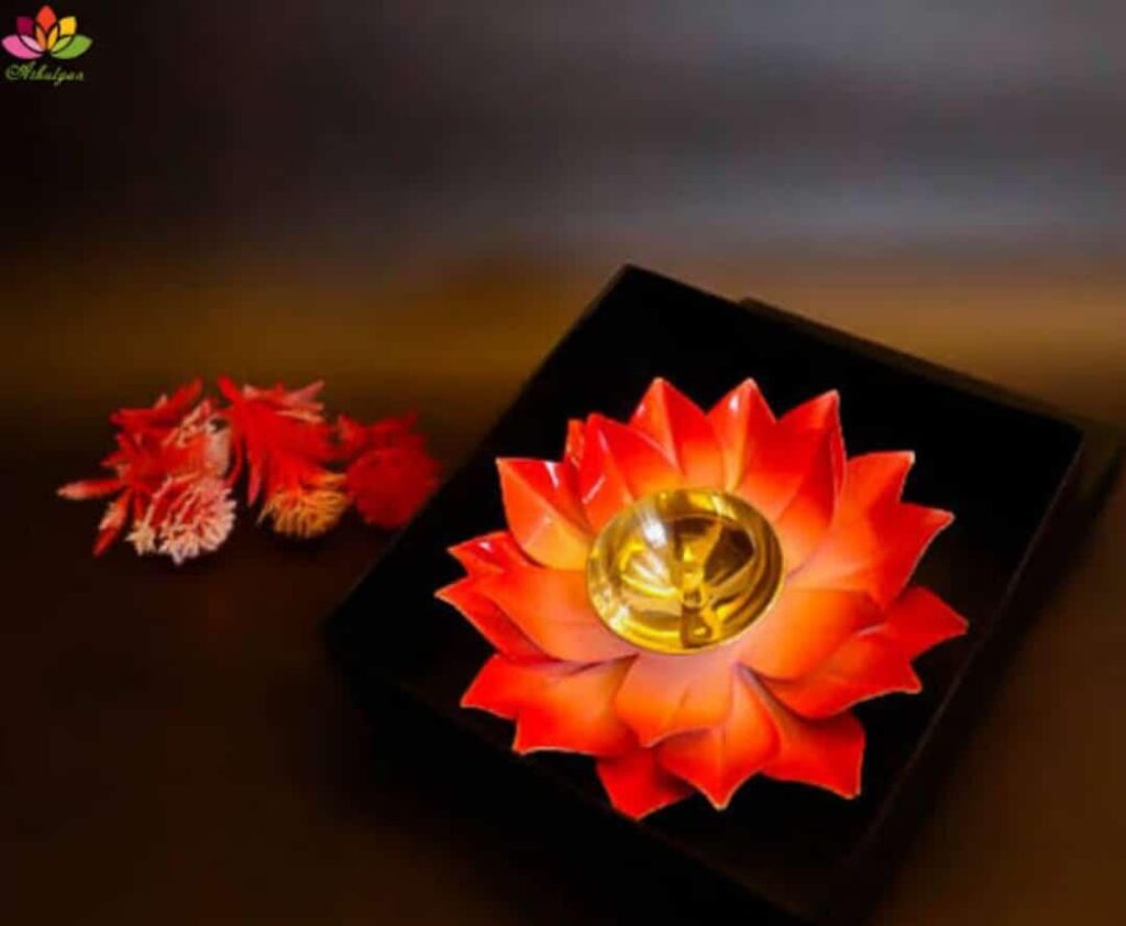 Lotus diya